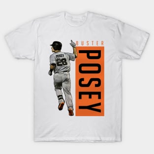 Buster Posey San Francisco Outline T-Shirt